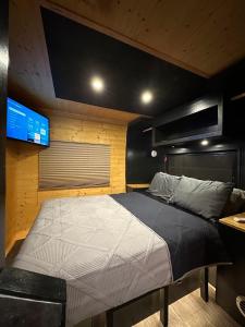 En eller flere senge i et værelse på Catskill and Chill