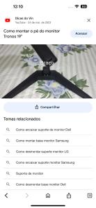 a screenshot of a website with a picture of a flower at Aconchegante demais in Macapá