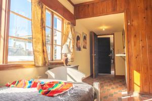 Ένα ή περισσότερα κρεβάτια σε δωμάτιο στο Rick`s beachfront house in San Felipe