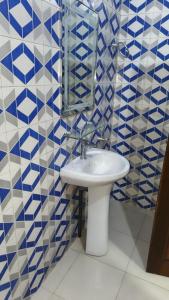 Koupelna v ubytování résidence casa meublé