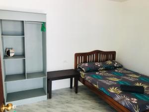 Postel nebo postele na pokoji v ubytování Kubli