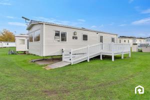 El edificio en el que está la casa de vacaciones