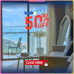 Balkón nebo terasa v ubytování The Sóng Staycation by the Sea - Căn hộ cao cấp gần biển thành phố vũng tàu