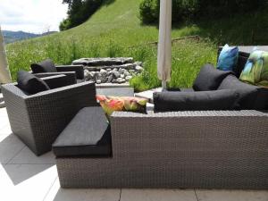 Posezení v ubytování Haus Am Sternsberg