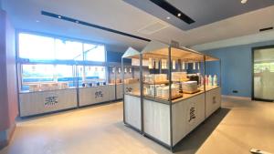 Η κουζίνα ή μικρή κουζίνα στο Hanting Hotel Shanghai Anting Subway Station