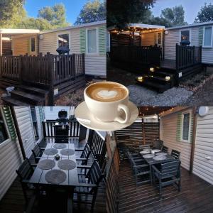 Το κτήριο όπου στεγάζεται  το κάμπινγκ