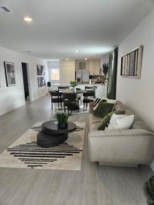 Et opholdsområde på Valle Cupa Retreat