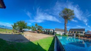 Bazén v ubytování Kaibae Hut Resort nebo v jeho okolí