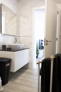 Et badeværelse på Casa Pedra de Sal