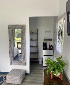 Nhà bếp/bếp nhỏ tại Suite Palm