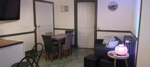 Posezení v ubytování Gite des 4 saisons