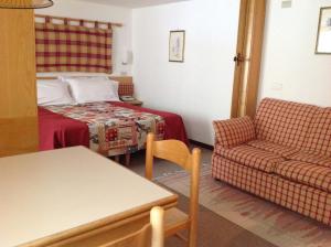 Voodi või voodid majutusasutuse B&B Monte Giove Formazza toas