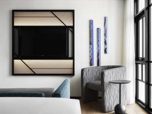 Χώρος καθιστικού στο TRIBE Phnom Penh Post Office