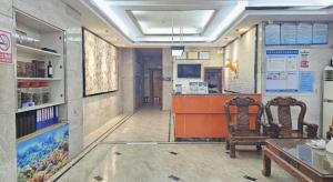 Η κουζίνα ή μικρή κουζίνα στο PAI Hotel·Huazhou Bus Terminal