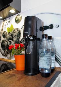 Kuchyň nebo kuchyňský kout v ubytování Comfy36