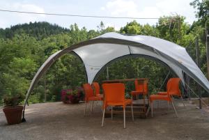 Vonkajšia záhrada v ubytovaní Alberg Roques Blanques