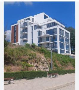 Bygningen som lejligheden ligger i