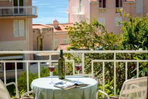 Balkón nebo terasa v ubytování Fisherman's Guest house Galeb