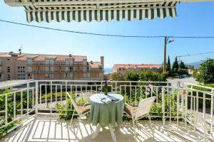 Balkón nebo terasa v ubytování Fisherman's Guest house Galeb