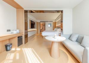 Χώρος καθιστικού στο JI Hotel Shanghai University Huyi Highway