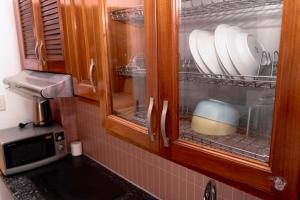 Kuchyň nebo kuchyňský kout v ubytování Paperi House - next to night market