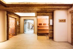 Voodi või voodid majutusasutuse Aktiv & Vitalhotel Bergcristall toas