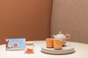 Παροχές για τσάι/καφέ στο Orange Hotel Beijing Shiliuzhuang Subway Station