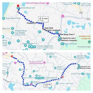 Fotografie z fotogalerie ubytování Двухкомнатный дом на Бангтао ДИН v destinaci Ban Thalat Choeng Thale