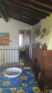 A bed or beds in a room at Appartamento Martina