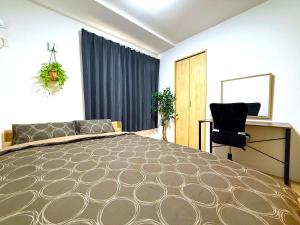 Voodi või voodid majutusasutuse Excel 中島公園 -FIX HOME- toas +18 fotot