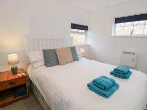 Postel nebo postele na pokoji v ubytování Min Y Mor