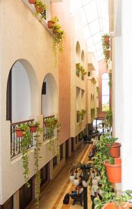 Un balcon sau o terasă la Hotel del Paseo Campeche