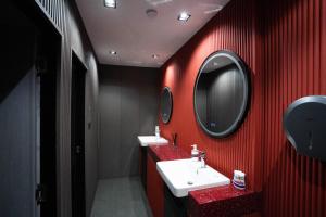 Koupelna v ubytování Infinite Hotel-Ratchada