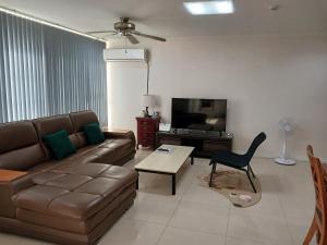 Posezení v ubytování Park Vill 202