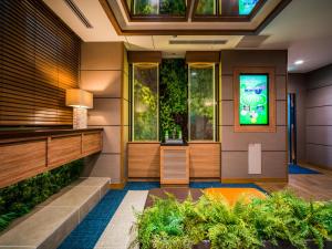 Zahrada ubytování Super Hotel Premier Osaka Honmachi Ekimae Natural Hot Springs