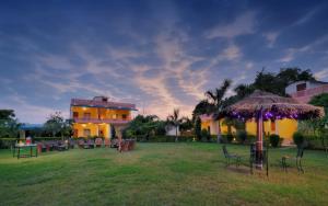 Zahrada ubytování Ranthambore Nature Camp Resort