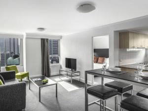 TV a/nebo společenská místnost v ubytování Mantra on Kent