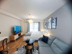 Μια τηλεόραση ή/και κέντρο ψυχαγωγίας στο Sidihome 365 Apartment