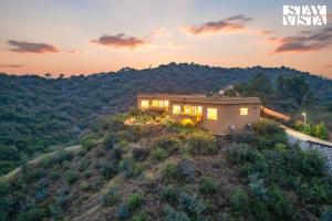 Příroda nedaleko vily