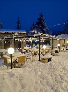 Το Maria Luisa Mountain Lodge τον χειμώνα