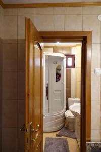 Koupelna v ubytování Vila Simon + 30 fotografií