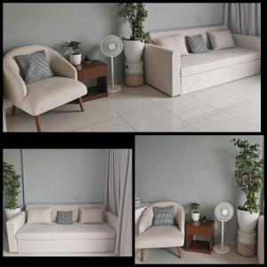 Et opholdsområde på Sora garden apartment for expat