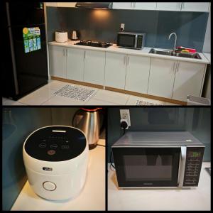 Køkken eller tekøkken på Sora garden apartment for expat