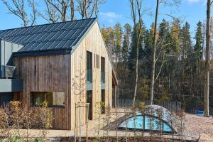 El edificio en el que está la villa