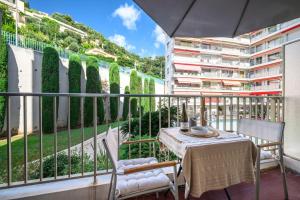 Μπαλκόνι ή βεράντα στο LA PLAGE - Studio - Face à la Mer - Climatisation