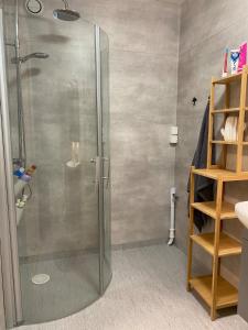 Koupelna v ubytování Apartment in Uddevalla city center