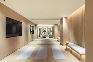 Μια τηλεόραση ή/και κέντρο ψυχαγωγίας στο JI Hotel Beijing Yizhuang Rongchang West Street