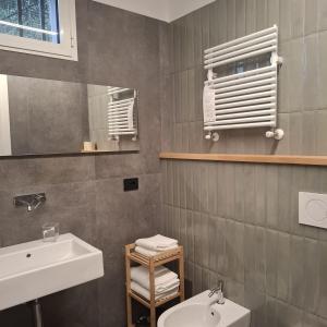 Koupelna v ubytování Hotel Due Gemelli