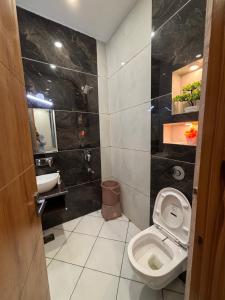 Koupelna v ubytování Comfort Inn