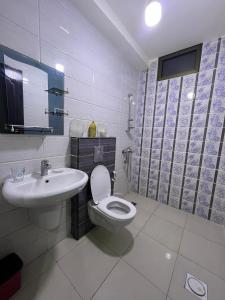 Koupelna v ubytování may-8